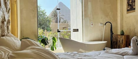 Double Room, Mountain View | Premium bedding, individually decorated, individually furnished, desk
