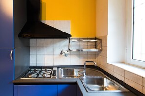 Apartment, Balcony | Private kitchen | Fridge, microwave, stovetop, coffee/tea maker - Bellezia (Turin)