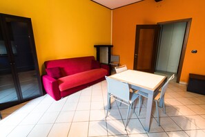 Appartement, balkon | Dineren op de kamer