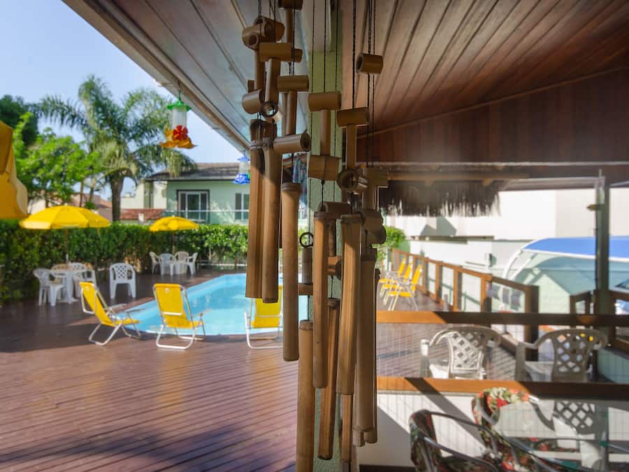 Indoor pool, sun loungers