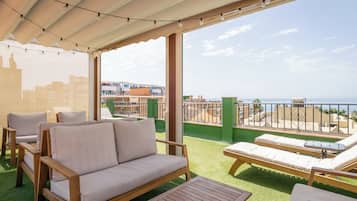 Terrasse sur le toit