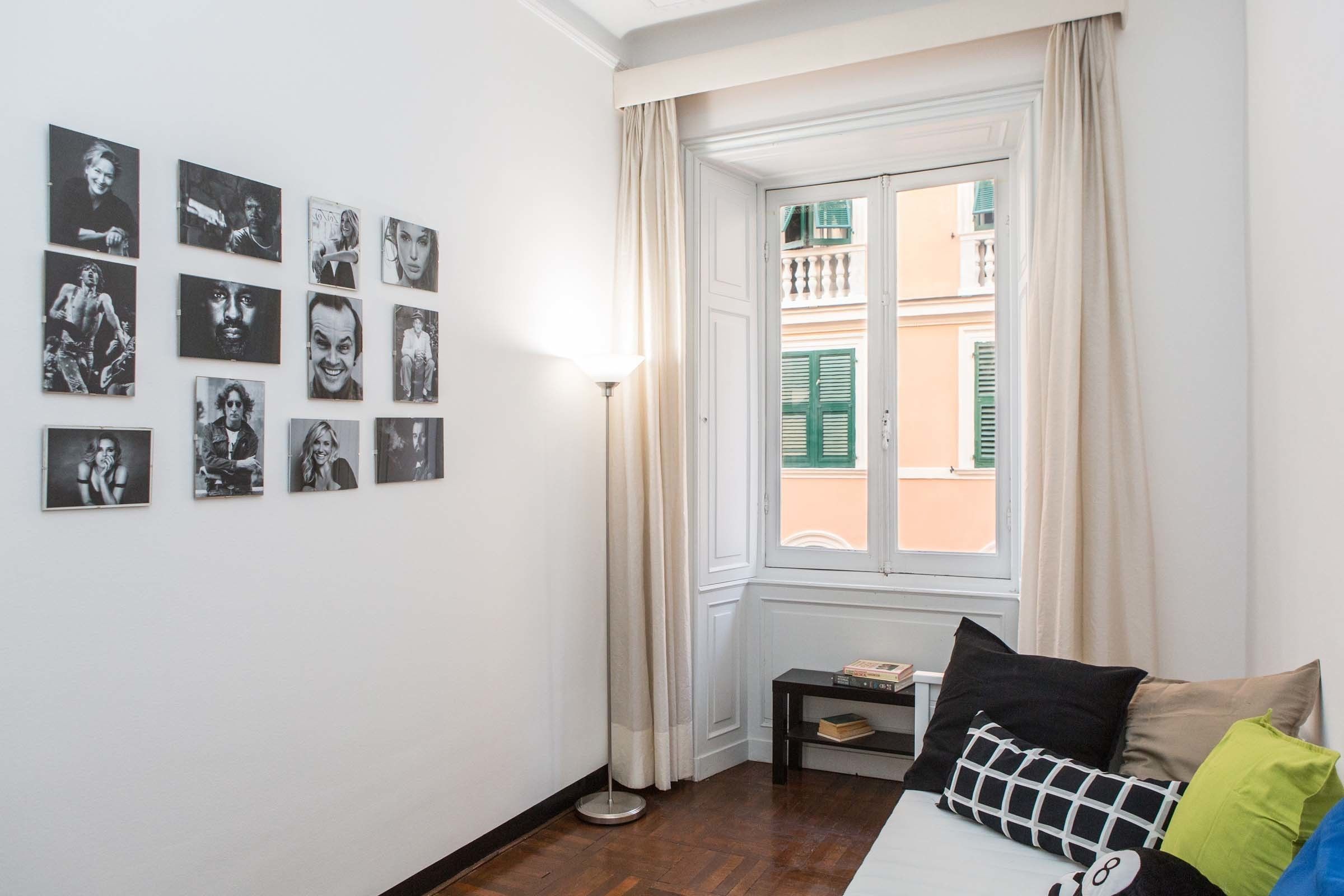 Family Room, Shared Bathroom | Desk, soundproofing, iron/ironing board, free cribs/infant beds