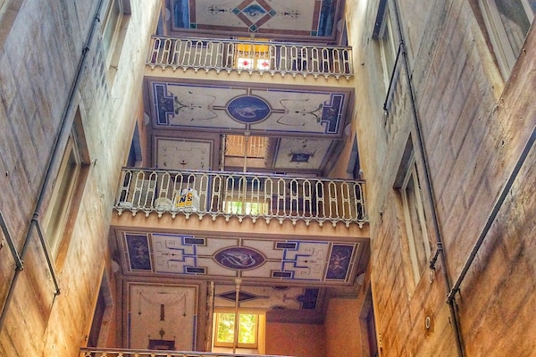 Entrada de la propiedad