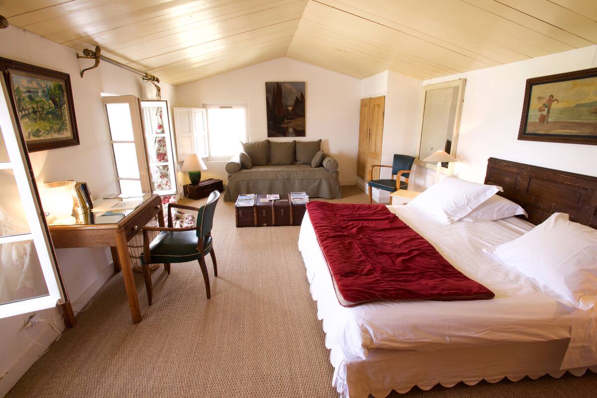Deluxe kamer (Oceane) | 1 slaapkamer, luxe beddengoed, individueel gedecoreerd