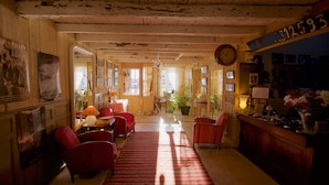 Sitteområde i lobbyen