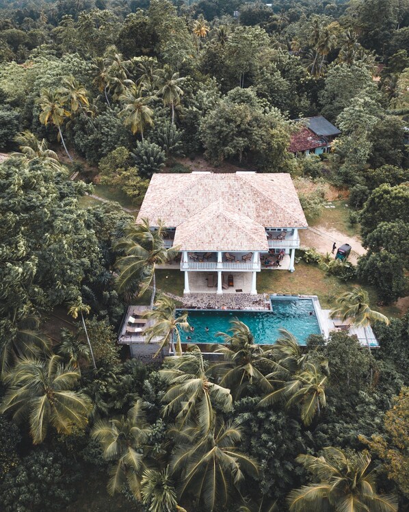 Pemandangan dari properti