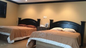 Blackout curtains, bed sheets