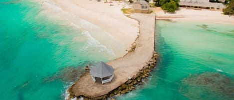 Blick von der Unterkunft