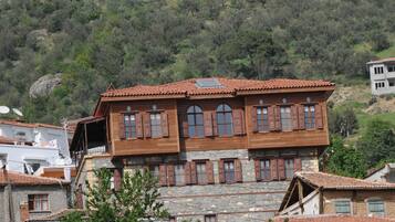 Façade de l’hébergement