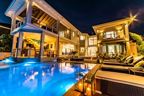Front of property - evening/night