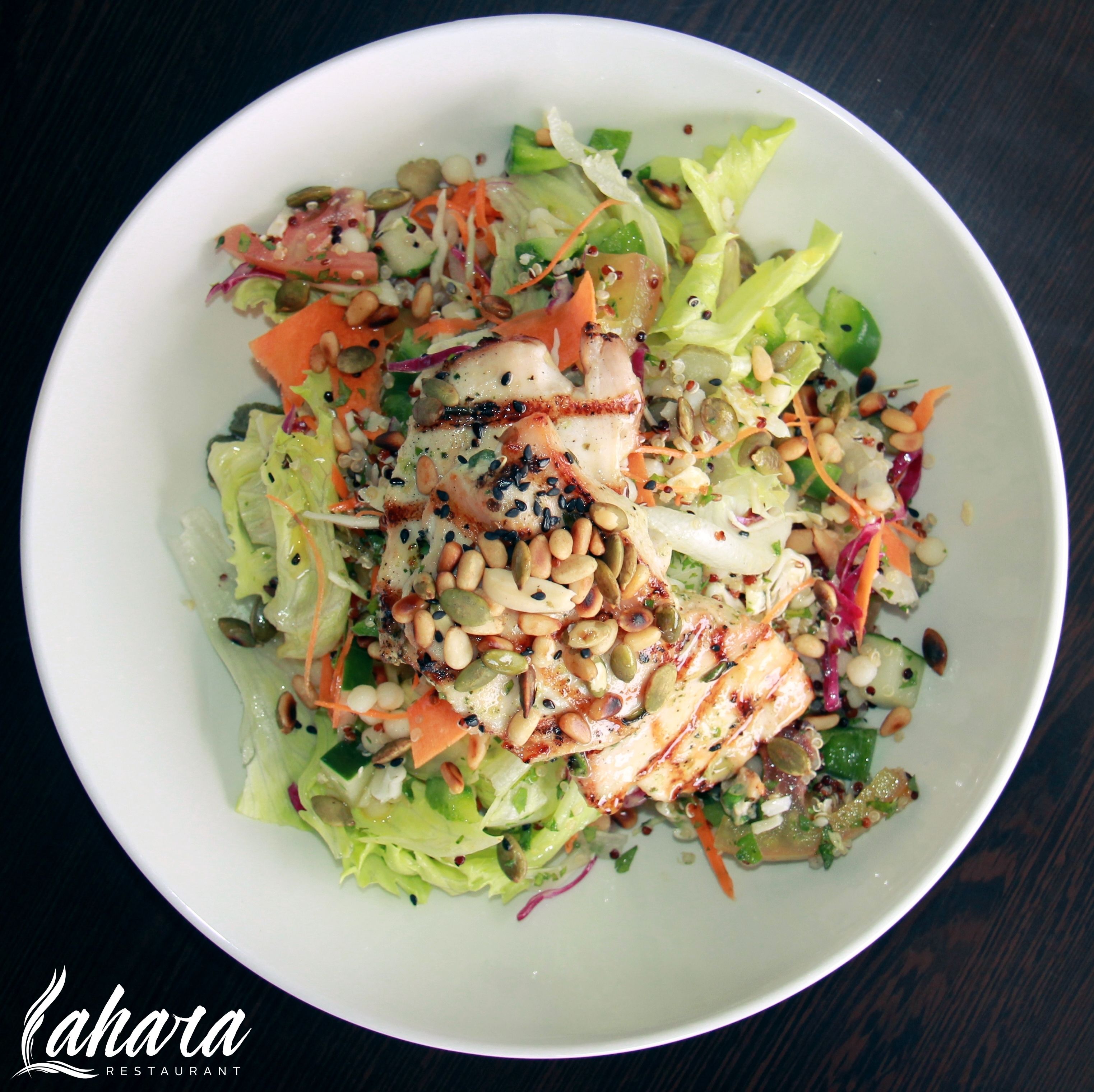 breakfast, lunch, dinner served; international cuisine