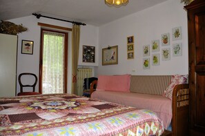 2 camere, ferro/asse da stiro, lenzuola