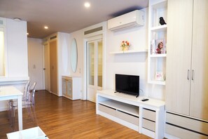 Executive-Zimmer, 1 Schlafzimmer | Wohnbereich