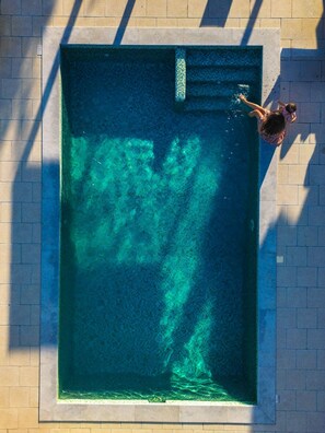 Beheizter Pool