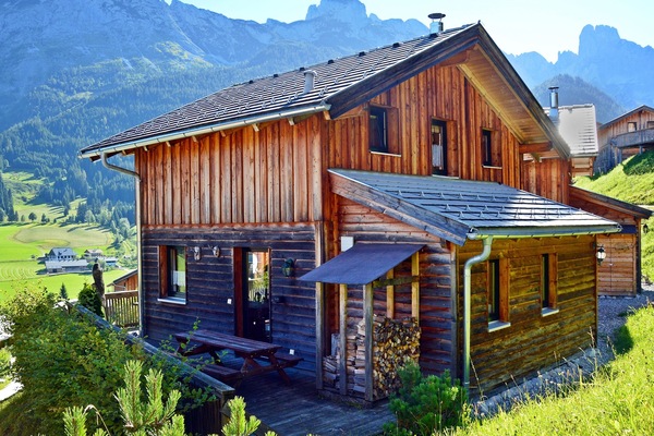 Das Ferienhaus in der wunderschönen Bergwelt