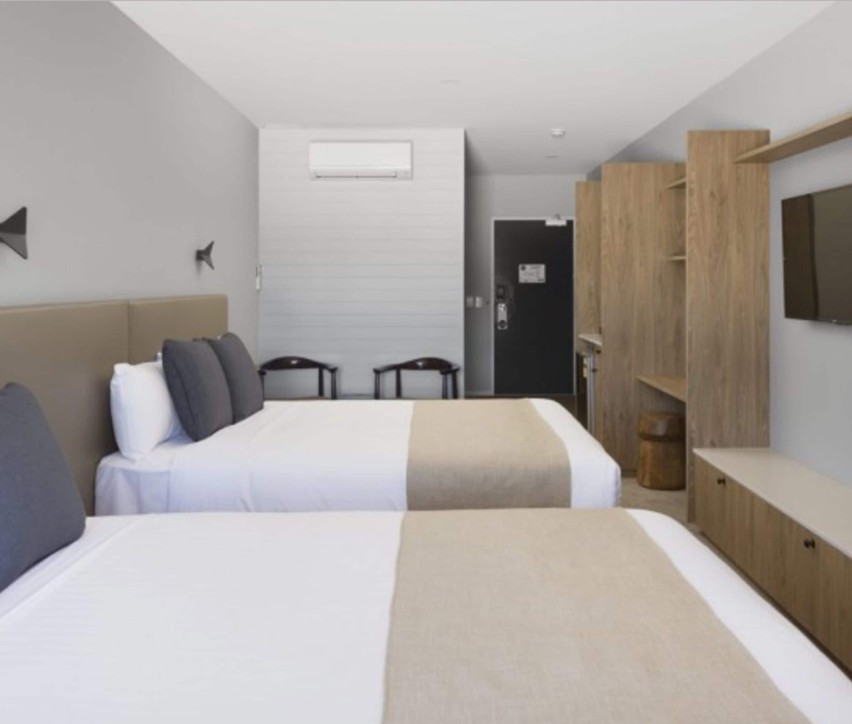 accessible room | desk, laptop workspace, blackout curtains, iron/ironing board