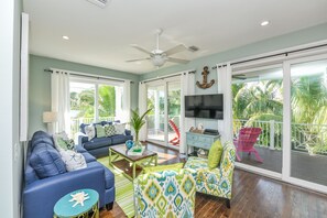 Smart TV, table football - Ultimate Family Retreat with Pool, Waterslide and Rooftop Deck (Holmes Beach)
