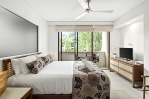 开间 | 1 多间卧室、高档床上用品、免费 WiFi、床单