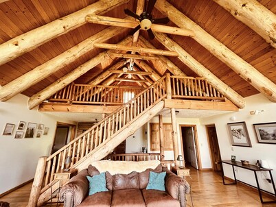 Cabin in the Blue Ridge.