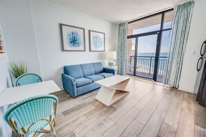 TV - Beautiful Coastal Condo with Ocean Views and Pools (North Myrtle Beach)