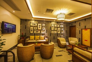 Sala de estar en el lobby