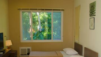 Desk, soundproofing, bed sheets