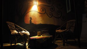 Facciata della struttura - sera/notte