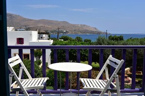 Studio | Balcony view - Hotel Nefeli (Leros)