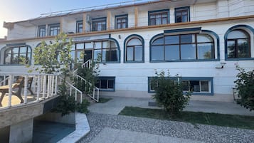 Overnatningsstedets facade