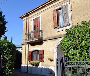 Façade de l’hébergement