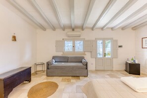 Deluxe Suite, 1 Bedroom, Patio, Garden Area | Premium bedding, Select Comfort beds, minibar, individually decorated - BioMasseria Santa Lucia (Alessano)