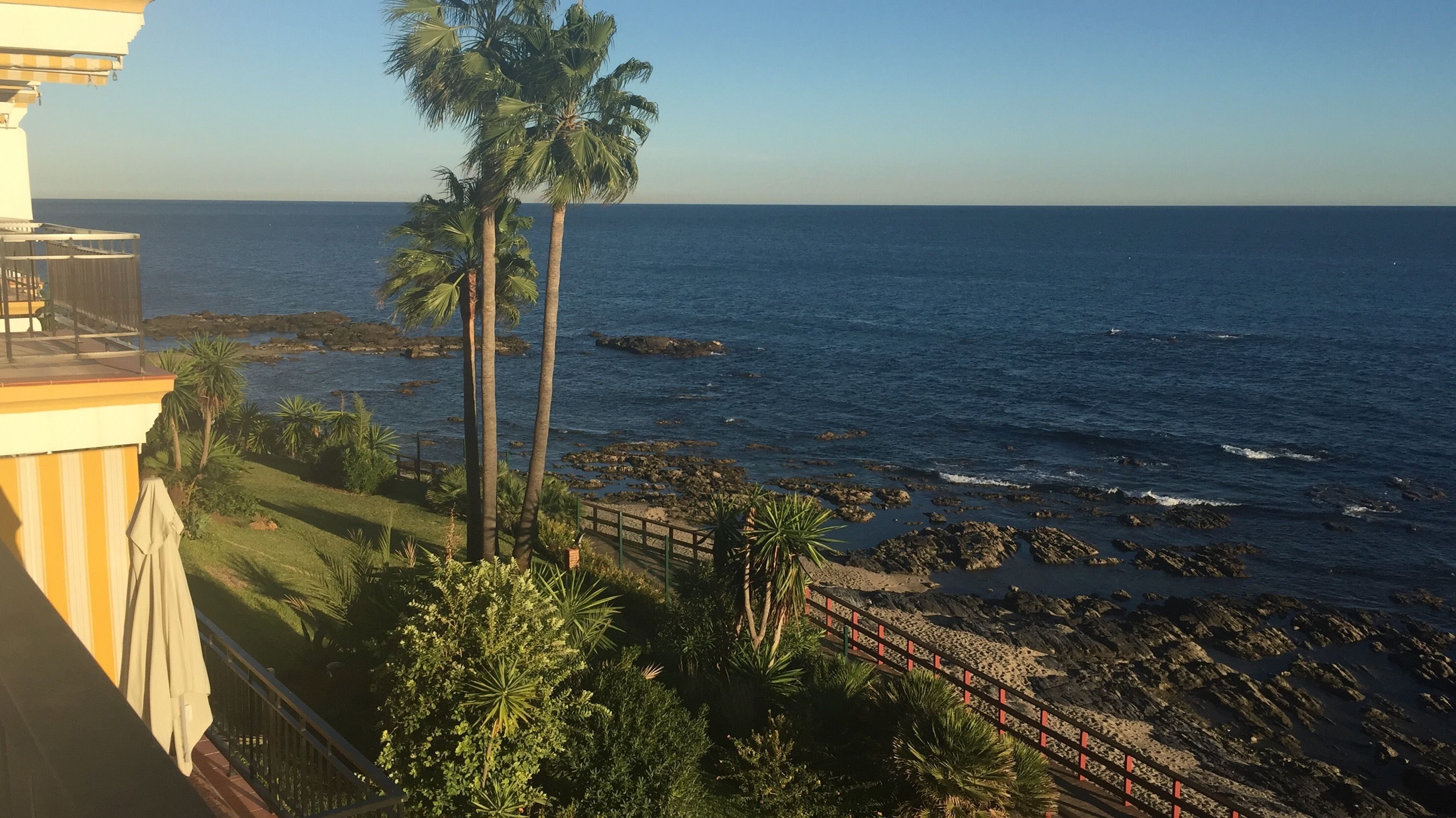 Uitzicht vanuit accommodatie