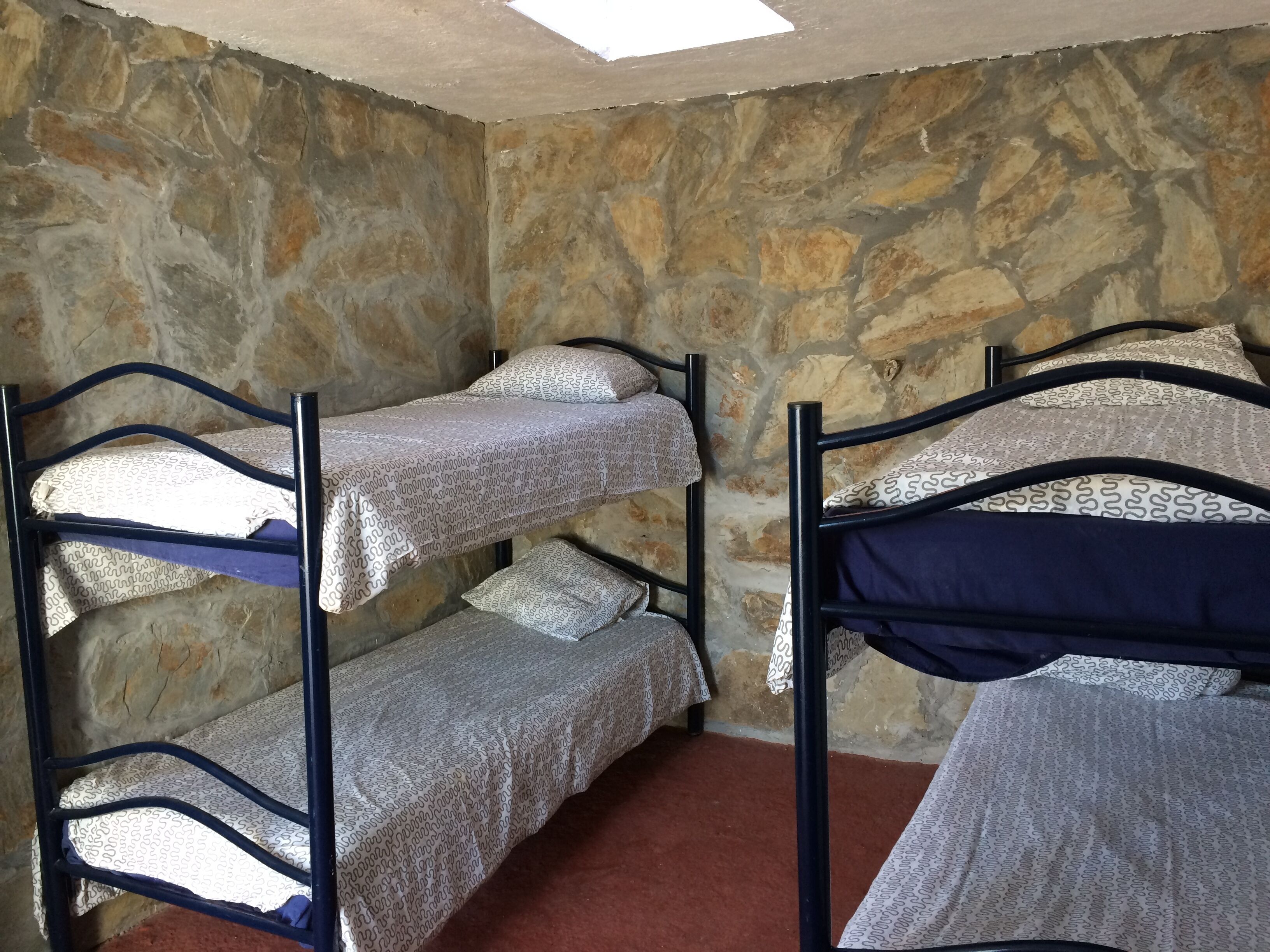 Huone, jaettu kylpyhuone (Refugios Starlight) | Vuodevaatteet