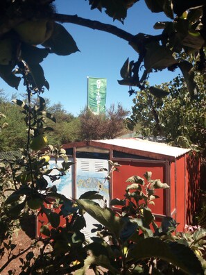 Perusmökki, 1 makuuhuone, jaettu kylpyhuone (Casetas Islas Canarias) | Vuodevaatteet