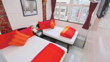 Wi-Fi de cortesia, roupa de cama