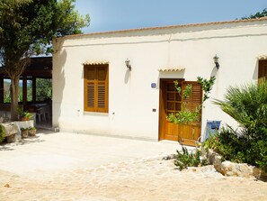 Entrada de la propiedad