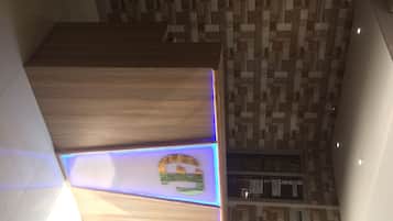 Shared Dormitory, Men only, City View | Premium bedding, minibar, in-room safe, soundproofing