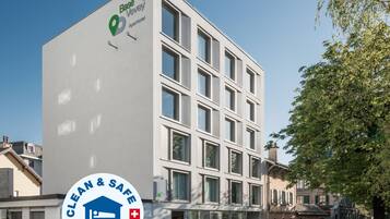 Facciata della struttura