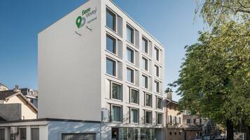 Facciata della struttura