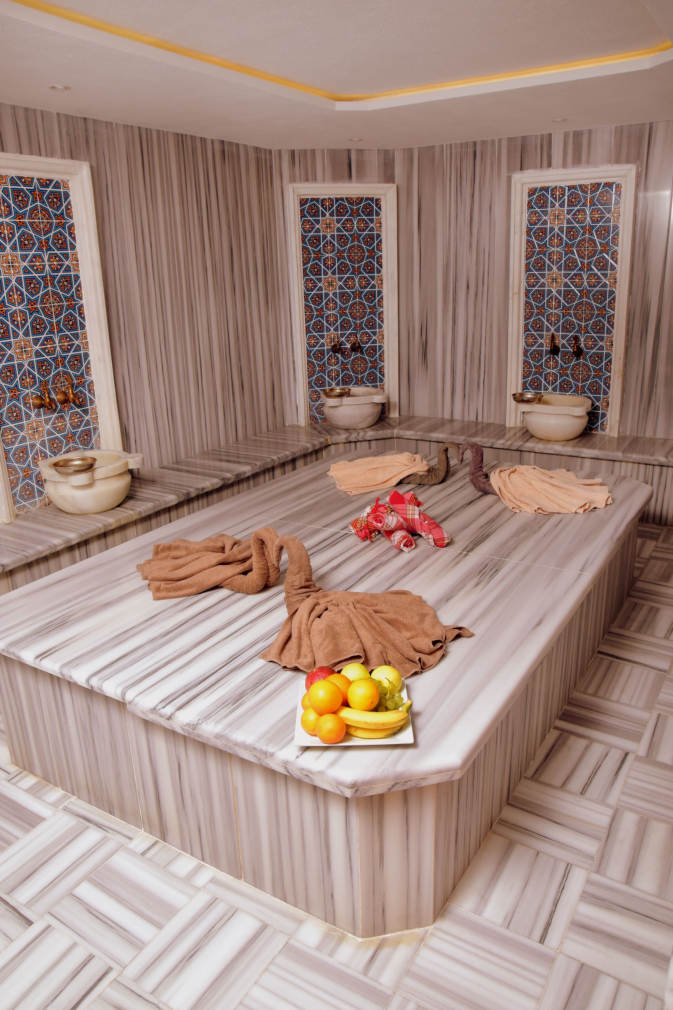 Couples treatment rooms, Turkish bath