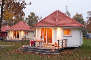 Huoneisto, 2 makuuhuonetta (Ferienhaus Tipi) | Terassi/patio