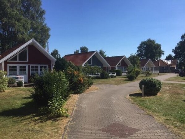 Majoituspaikan julkisivu