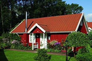 Huoneisto, 3 makuuhuonetta (Skandinavisches Ferienhaus) | Majoituspaikan julkisivu