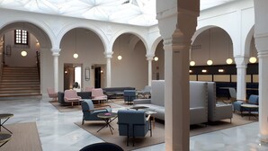 Sitteområde i lobbyen