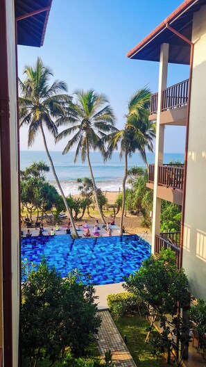 Majoituspaikan julkisivu