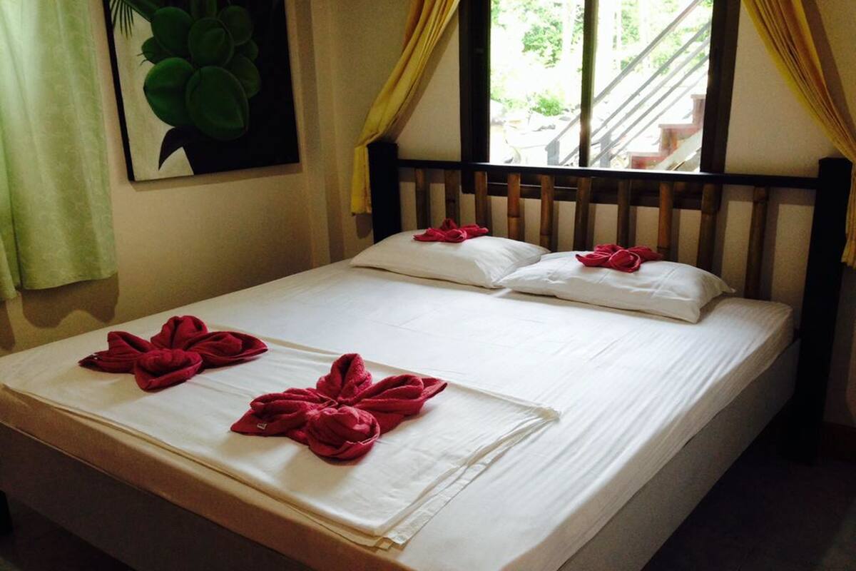 Standard Double with Fan and Share Bathroom