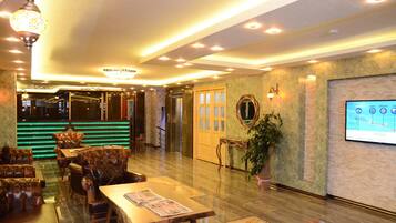 Sala de estar en el lobby