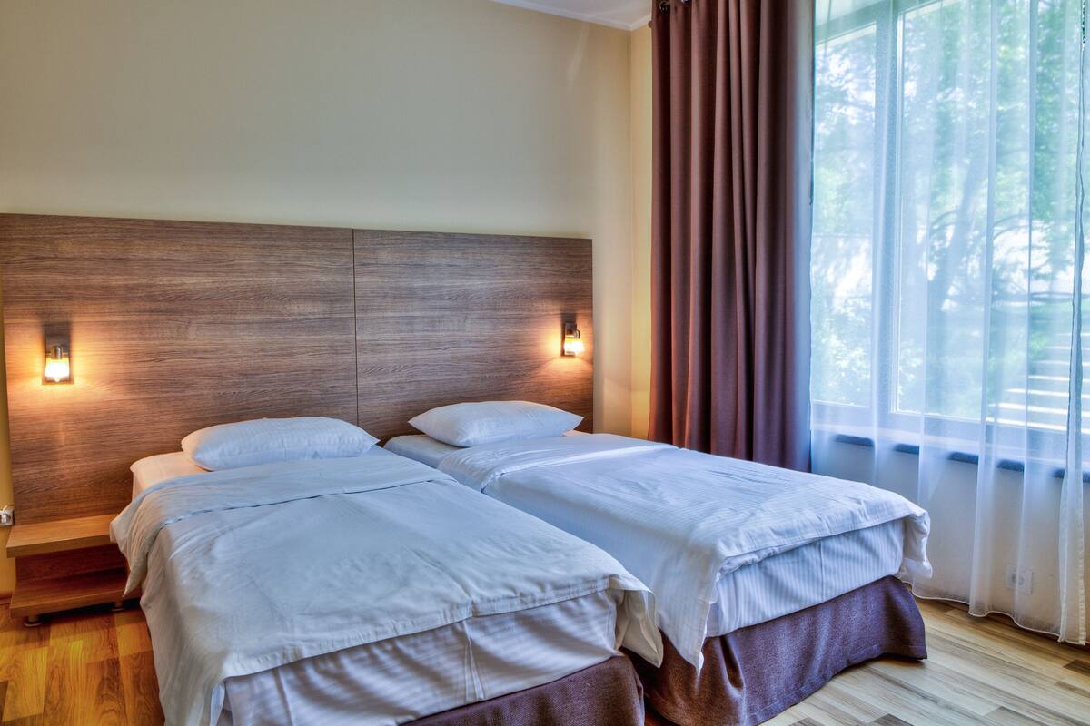 Studio Twin | 1 bedroom, minibar, blackout curtains, soundproofing