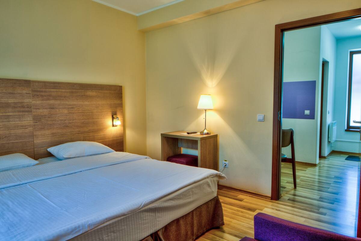 Studio Premium | 1 bedroom, minibar, blackout curtains, soundproofing