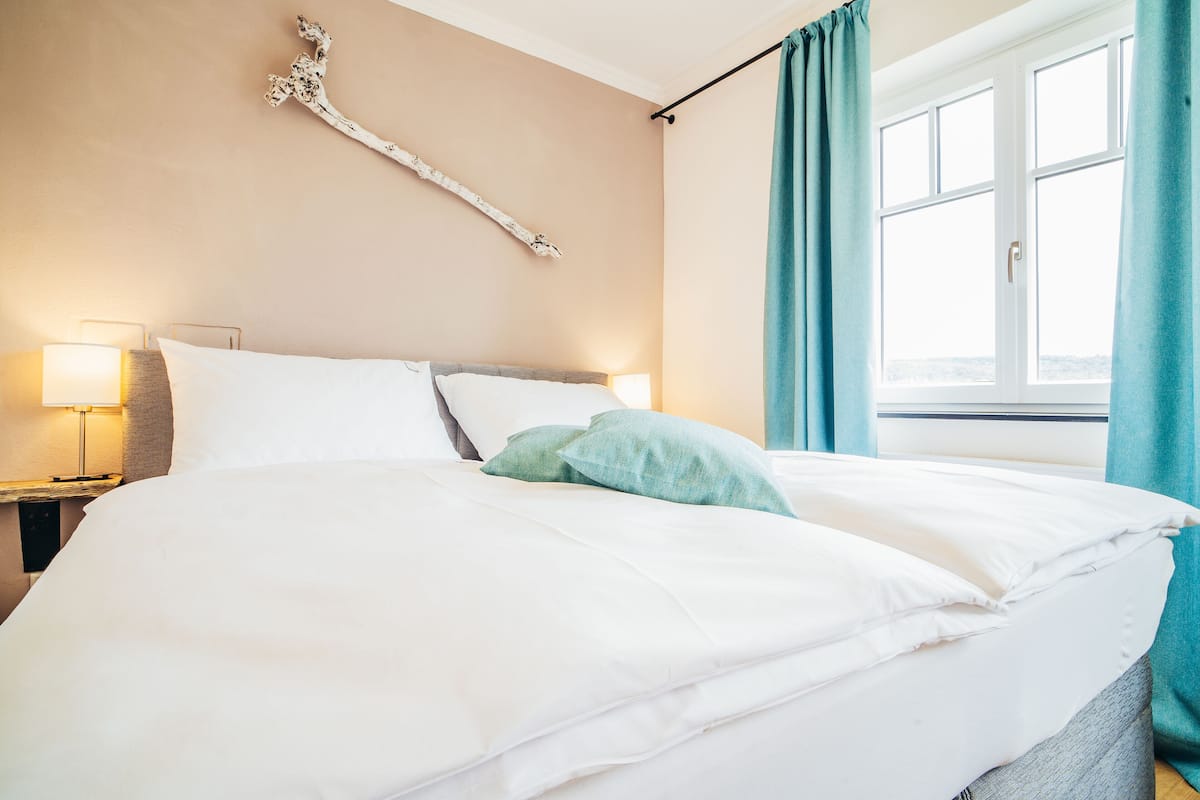 Rothenhof Nr. 5, Wohnung 1 | 2 bilik tidur, bar mini, Wi-fi percuma, cadar katil